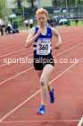 Girls Under-15s 1500 metres, 2023 North Eastern Track and Field Champs., Middlesbrough Sports Village, Middlesbrough. Photo: David T. Hewitson/Sports for All Pics